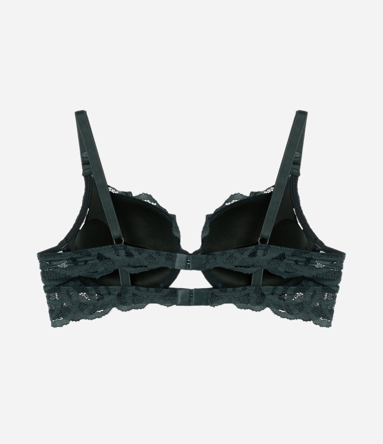 Sutiã Base Bojo Oco em Renda com Tiras Duplas Verde 6
