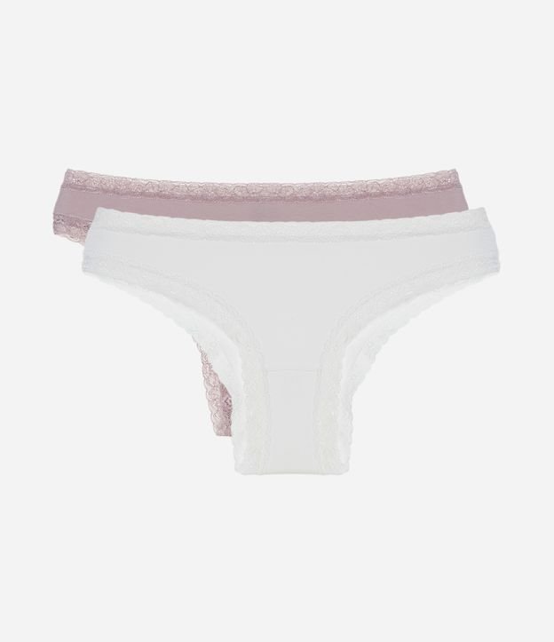 Cor: Branco/Rosa | Tamanho: P