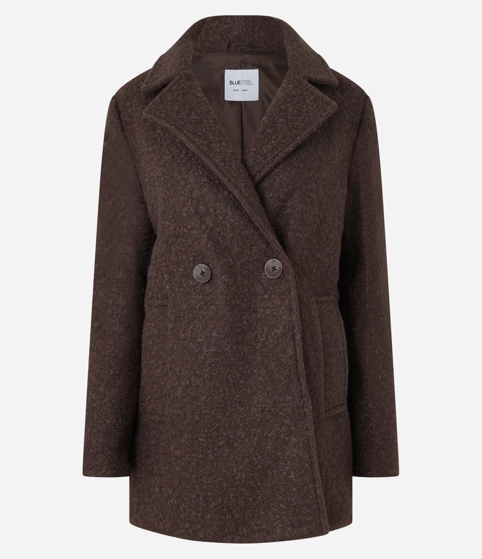 Casaco Alongado em Polyvelour com Textura Boucle 4