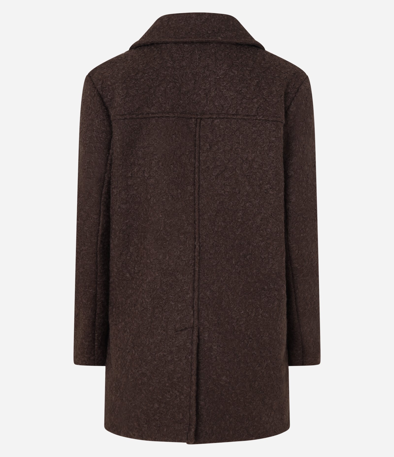 Casaco Alongado em Polyvelour com Textura Boucle 6