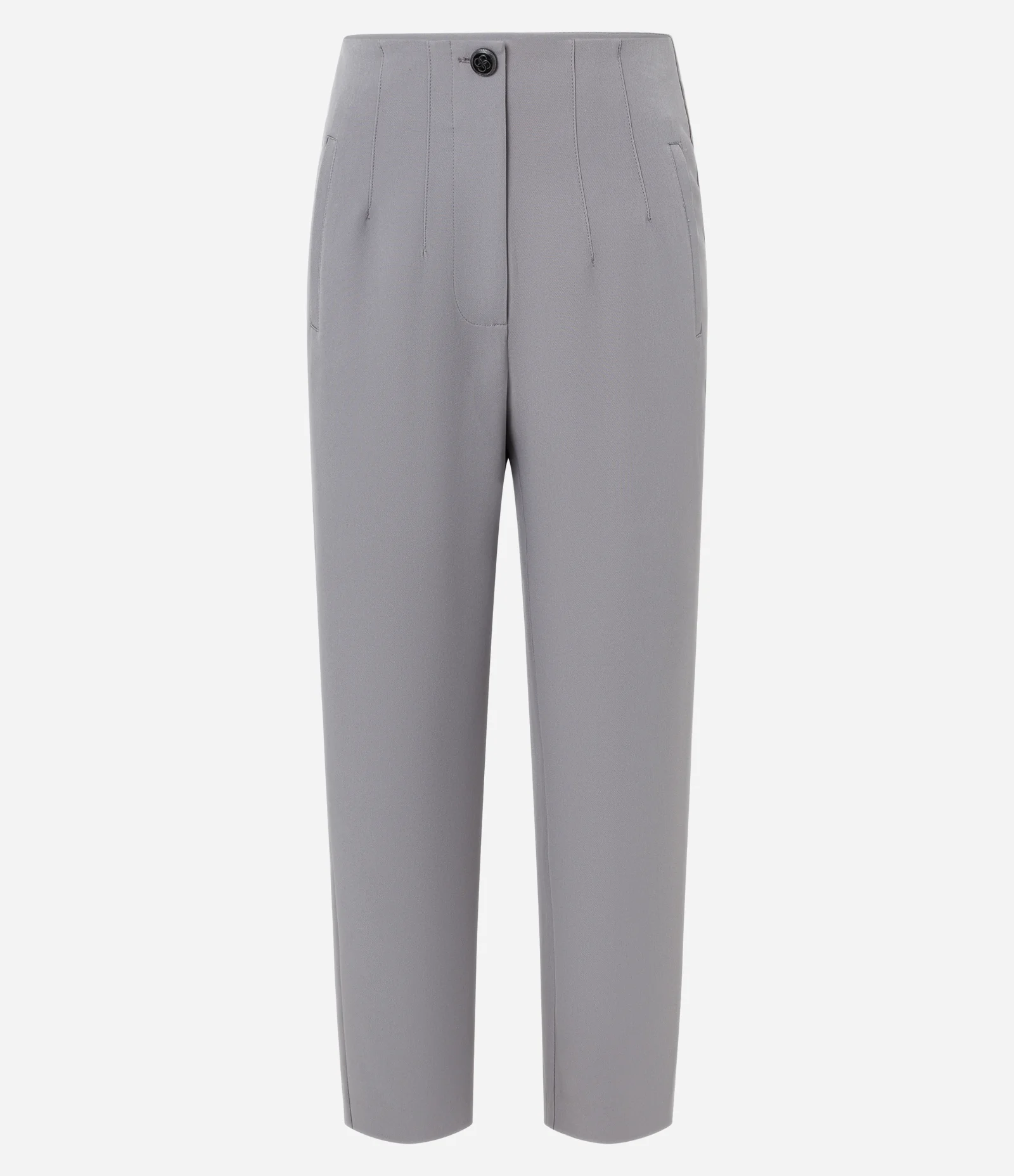 Calça Cenoura Alfaiatada com Botão Decorado no Cós 1