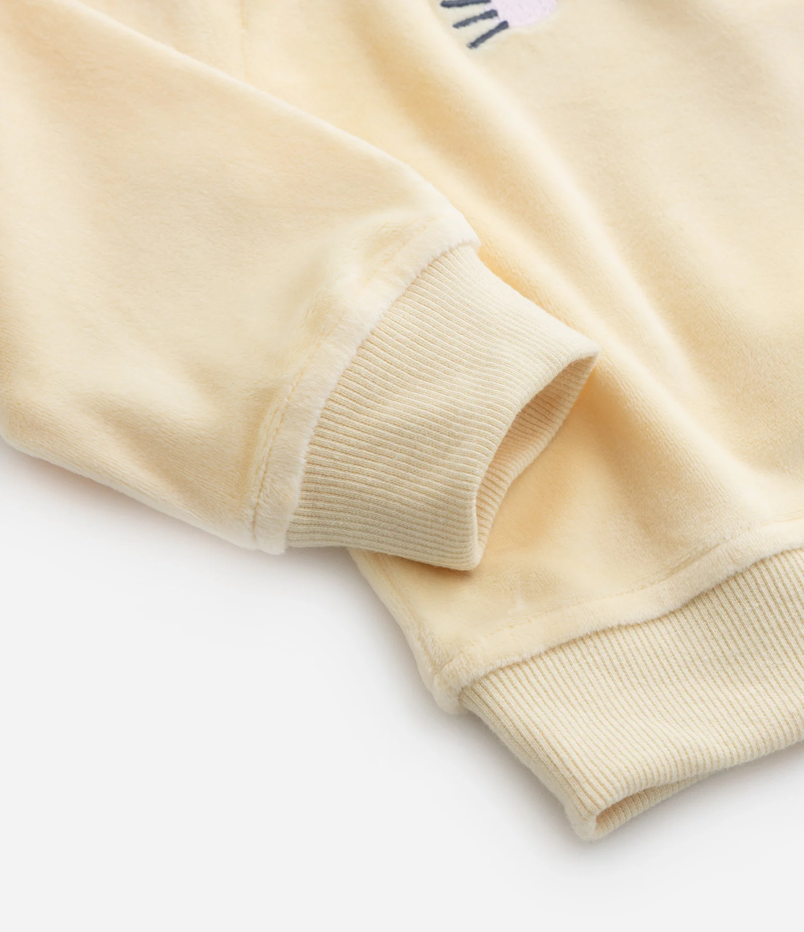 Conjunto Infantil Plush com Bordado de Bichinho - Tam RN A 18 Meses Amarelo 7