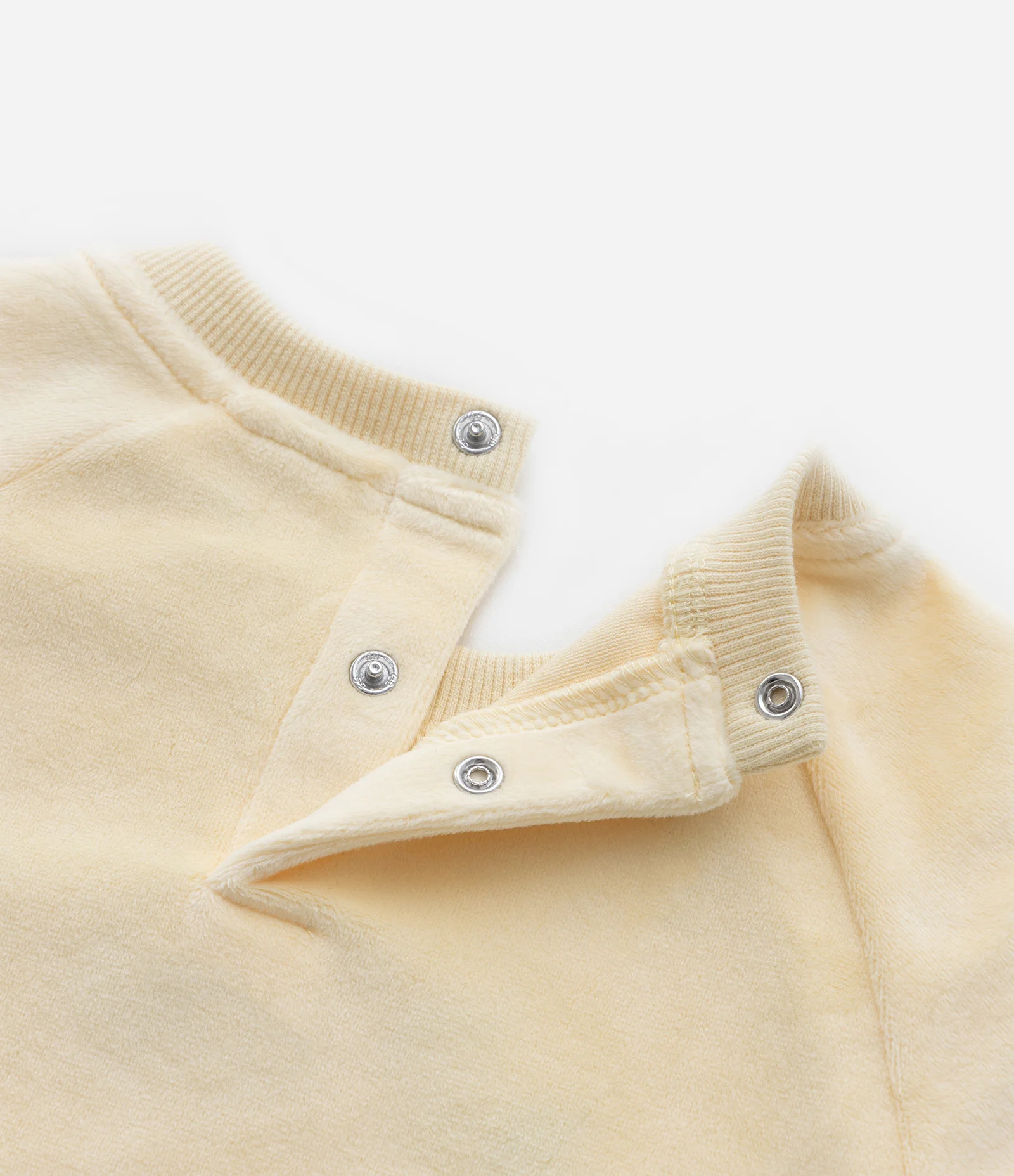 Conjunto Infantil Plush com Bordado de Bichinho - Tam RN A 18 Meses Amarelo 8