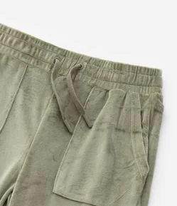 Calça Jogger Infantil em Plush com Bolso Funcional - Tam 5 a 14 anos