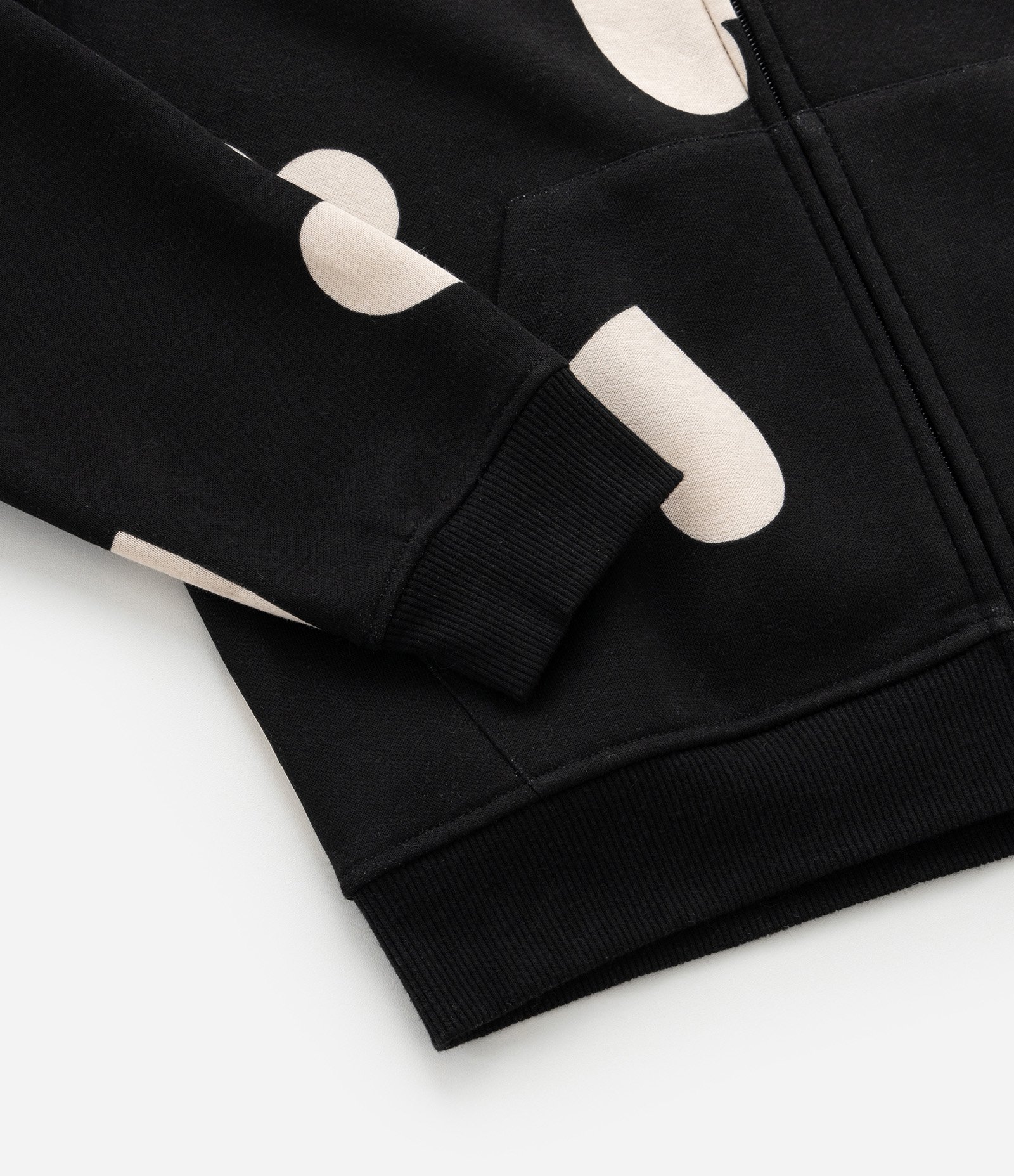 Jaqueta Infantil em Moletom com Estampa Corações - Tam 5 a 14 Anos Preto 6