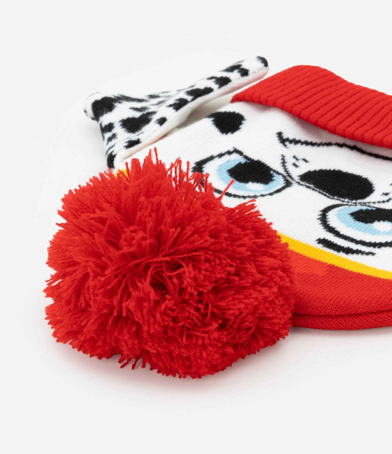 Touca Infantil com Bordado da Patrulha Canina - Tam Único Vermelho/Branco 3