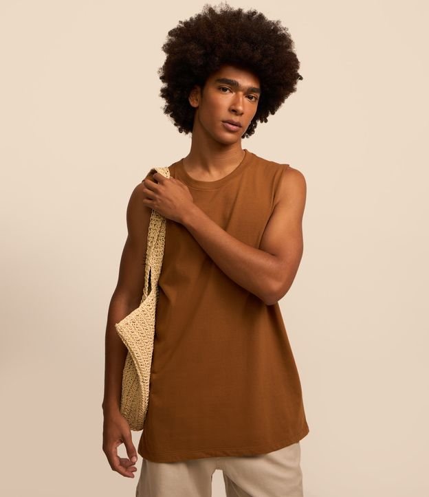 Cor: Marrom | Tamanho: P