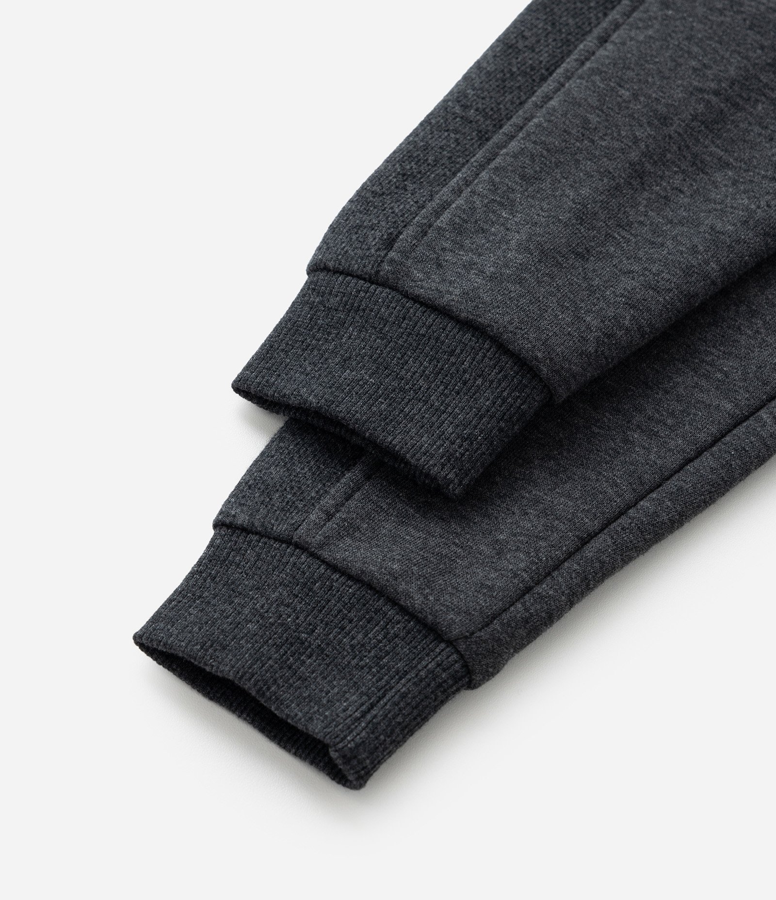 Calça Infantil Quentinha com Bolsos e Zíper - Tam 1 a 5 Anos Cinza Escuro 4