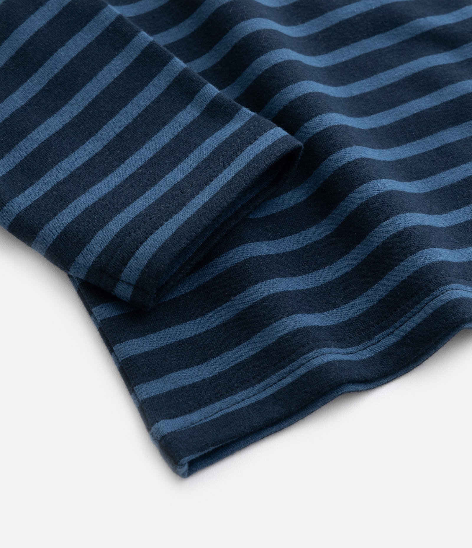 Camiseta Infantil com Estampa Listrada - Tam 1 a 5 Anos Azul 5