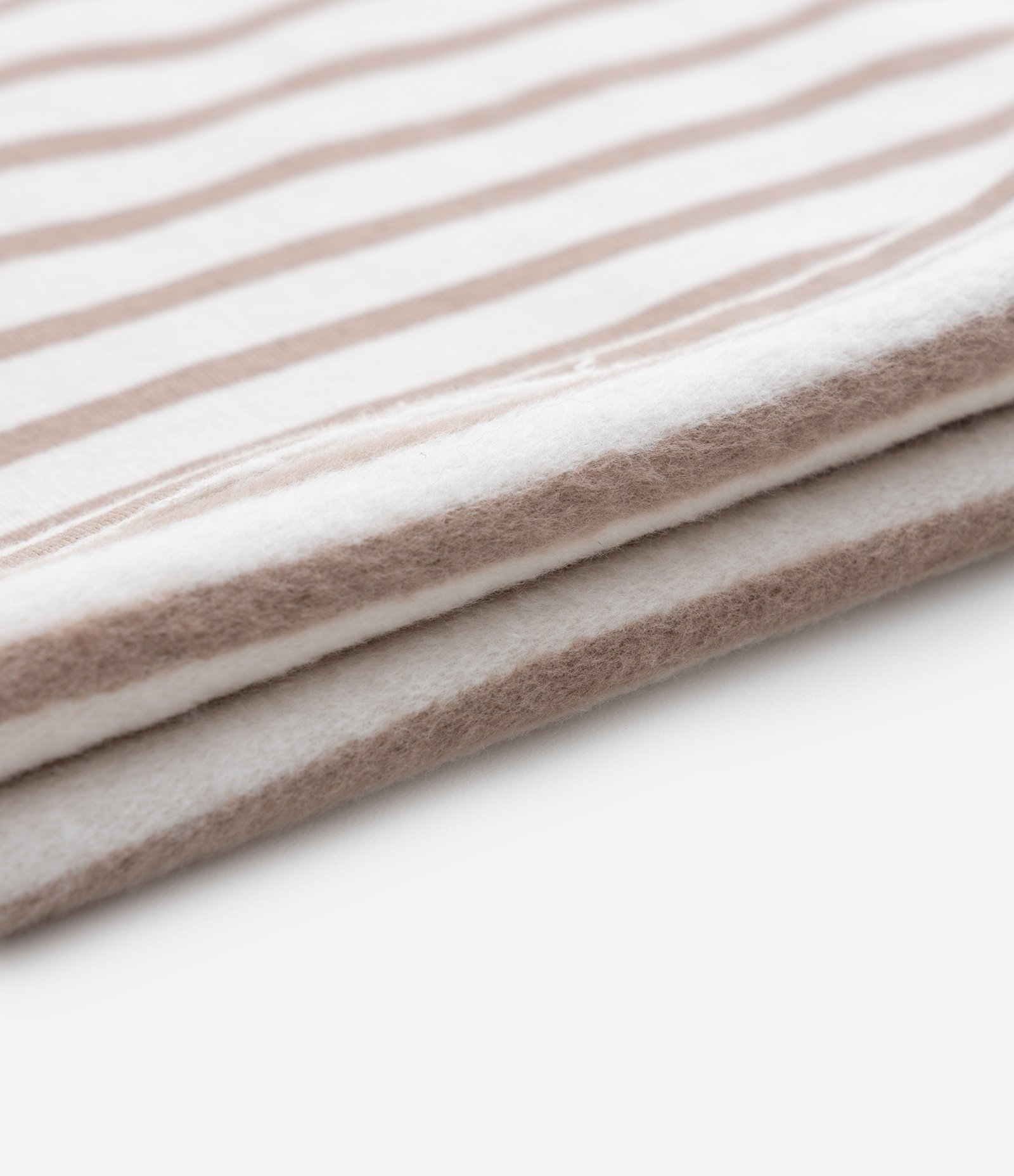 Camiseta Infantil com Estampa Listrada - Tam 1 a 5 Anos Bege 4