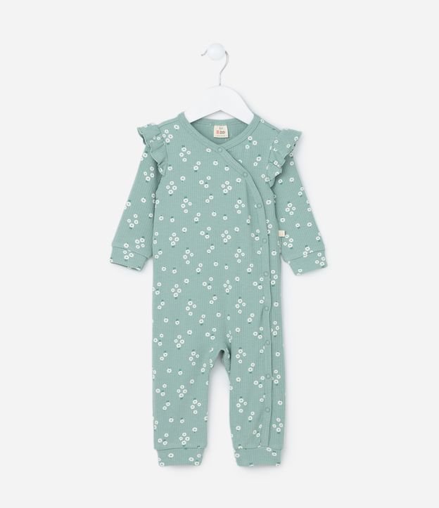 Cor: Verde | Tamanho: 9-12M