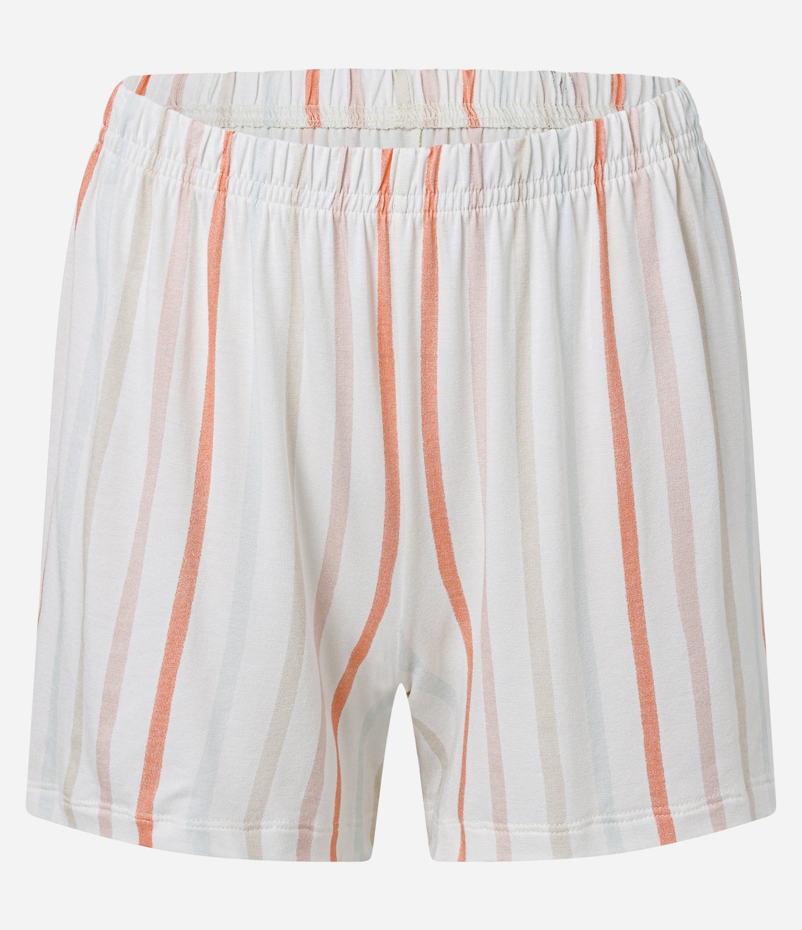 Pijama Short Doll em Viscose com Estampa Coqueiros e Listras Azul Claro 7