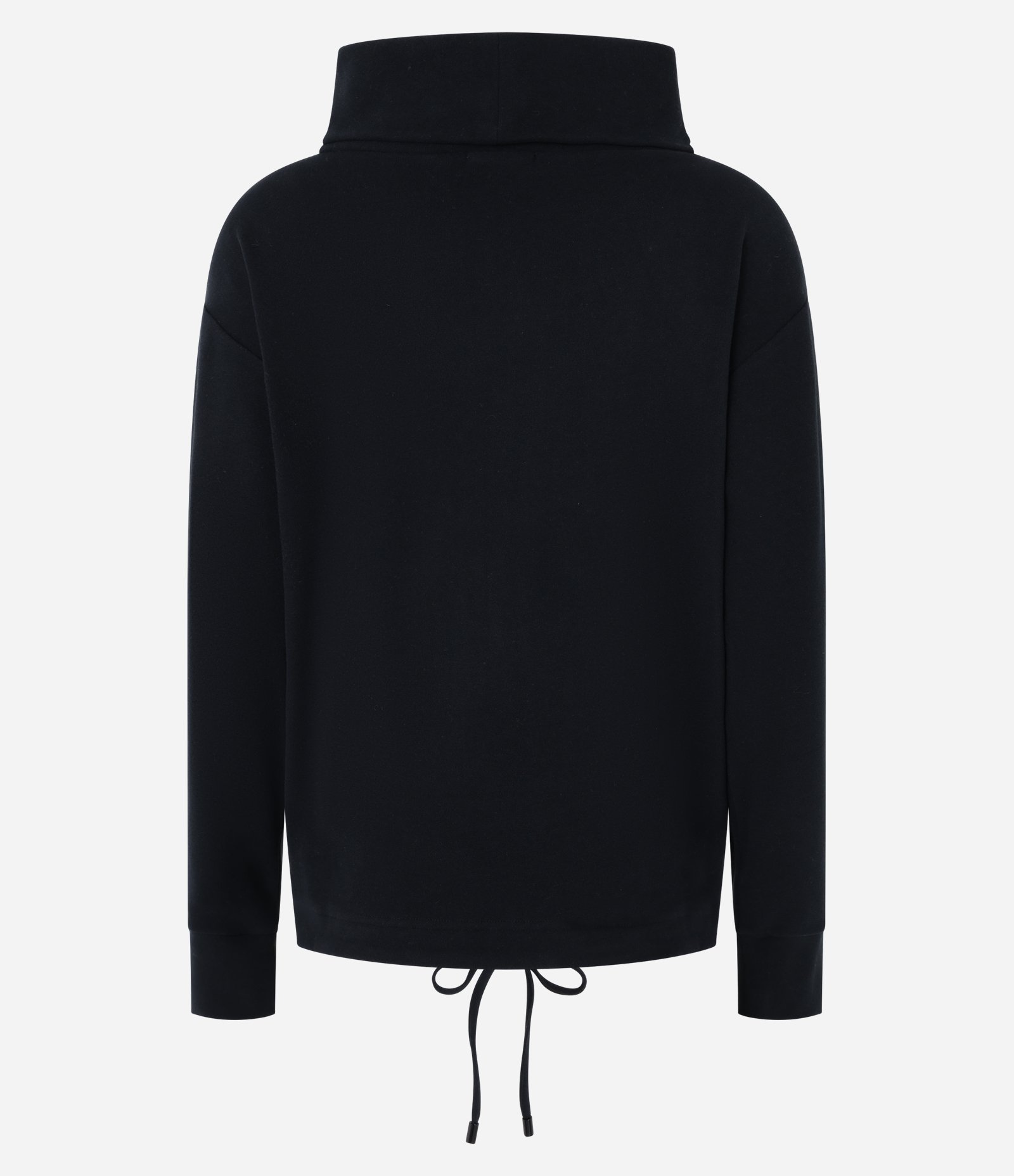 Blusa em Malha Brush com Gola Alta Degagê Preto 7