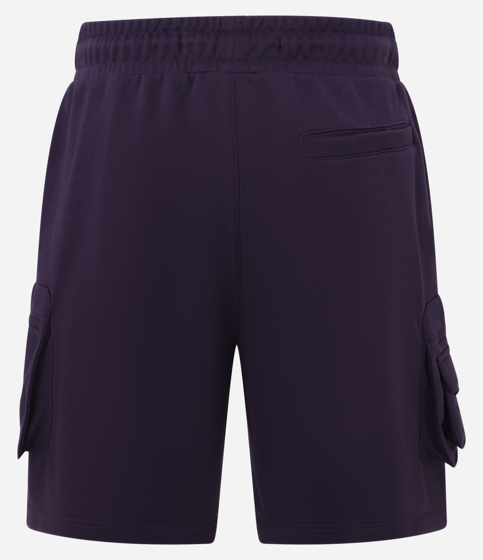 Bermuda Cargo em Moletom com Amarração na Cintura e Bolsos Táticos 2