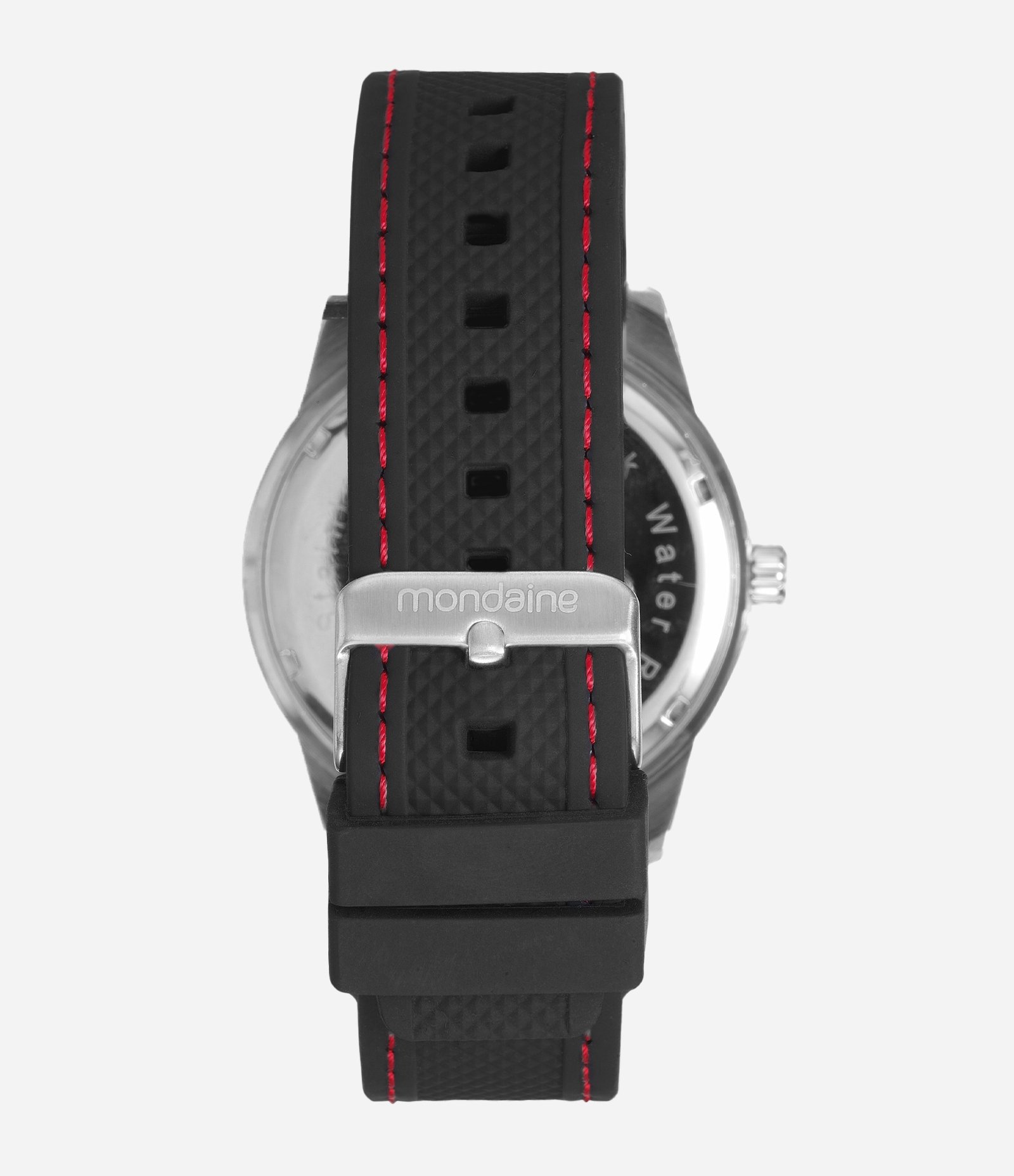 Relógio Masculino Mondaine Analógico com Pulseira em Silicone PRETO 3