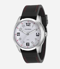 Relógio Masculino Mondaine Analógico com Pulseira em Silicone