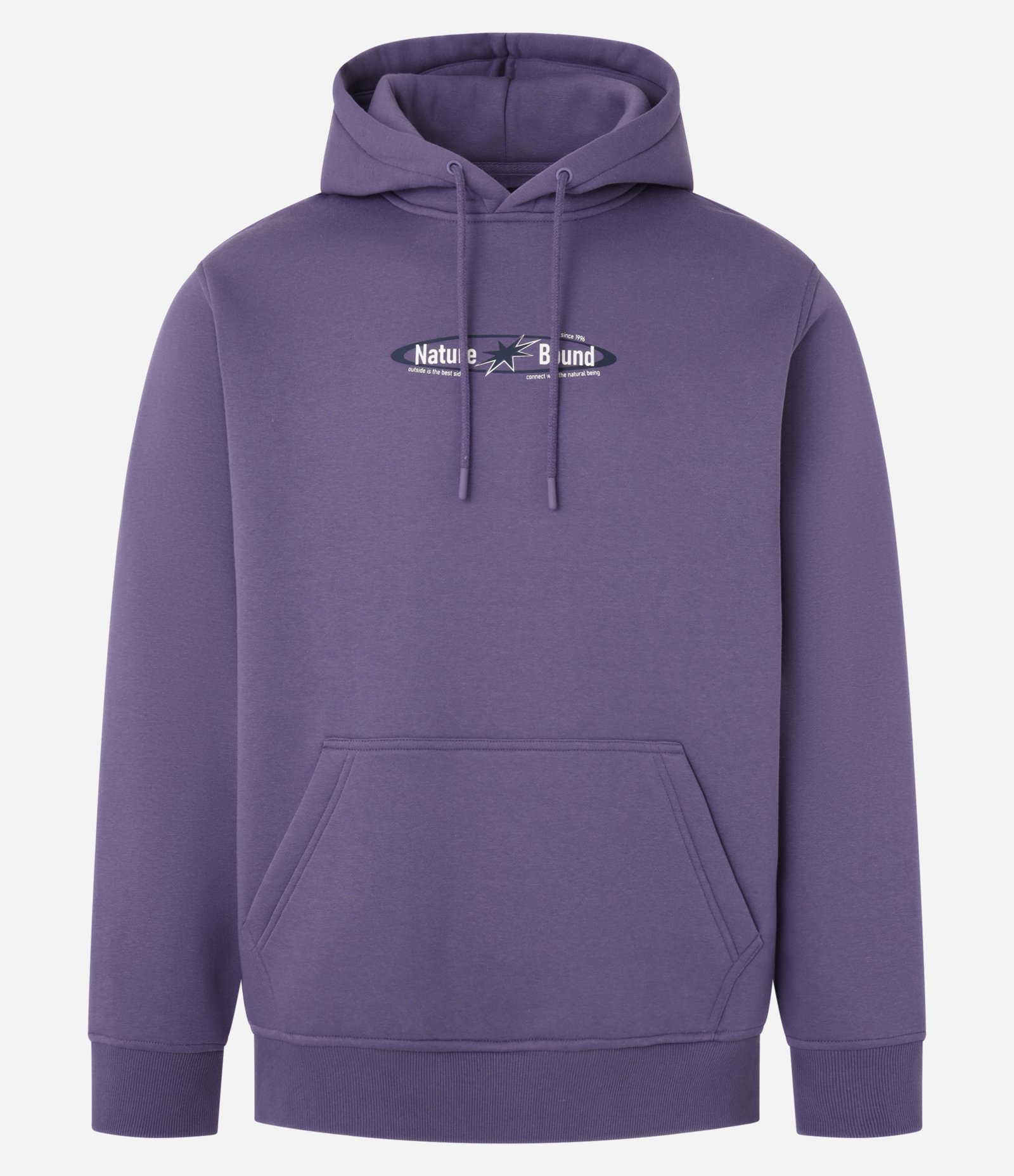 Casaco Relaxed em Moletom com Estampa Lettering Roxo 5