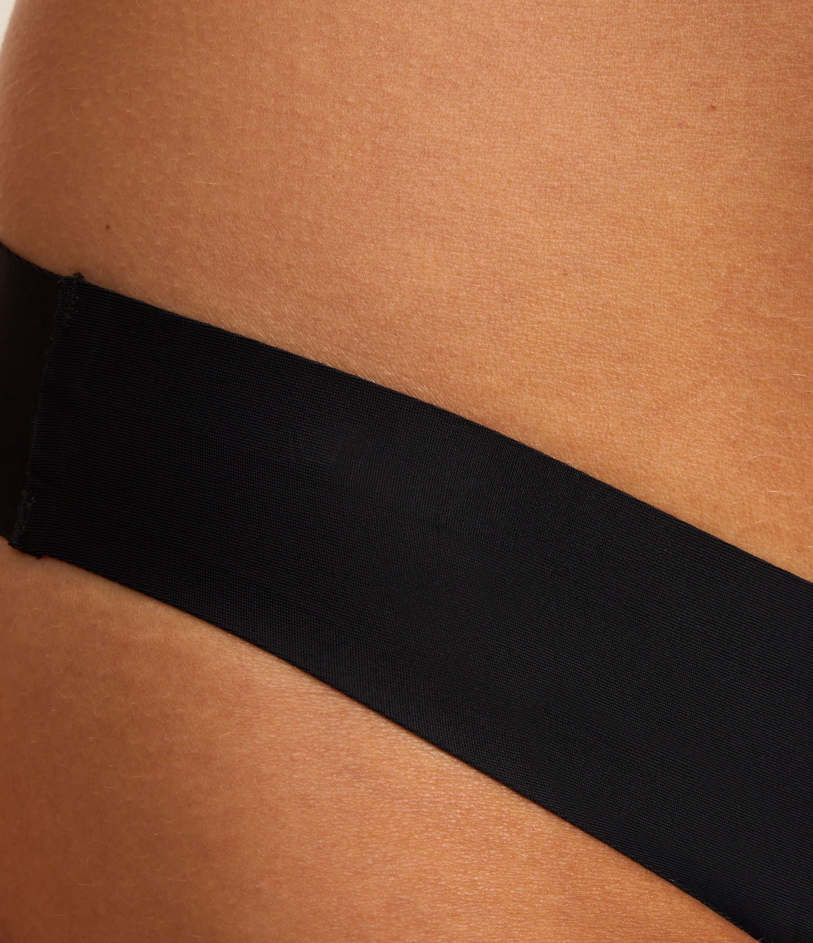 Kit 02 Calcinhas Biquíni Fio em Microfibra Cinza/Preto 5