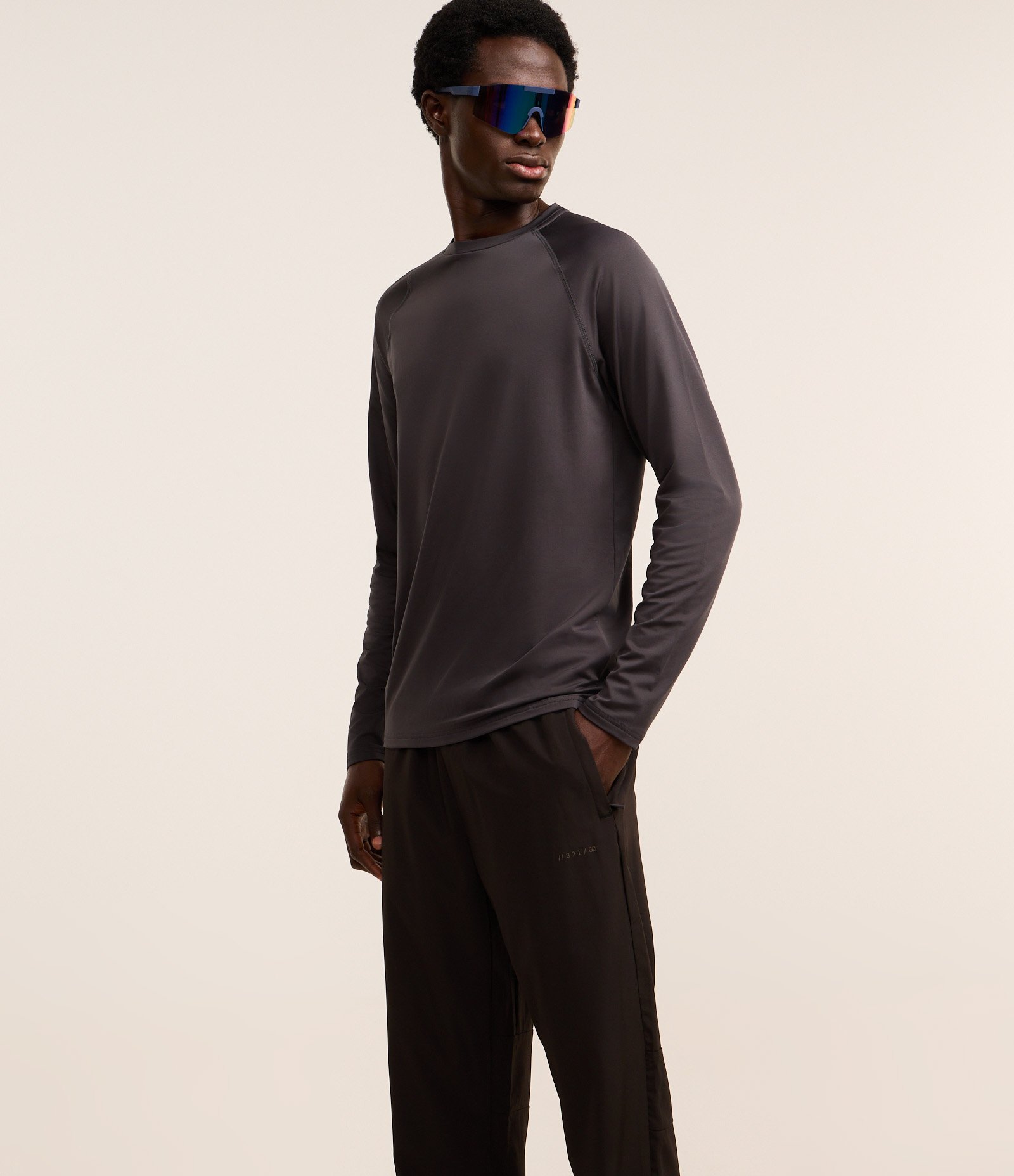 Calça Esportiva com Textura Preto 5