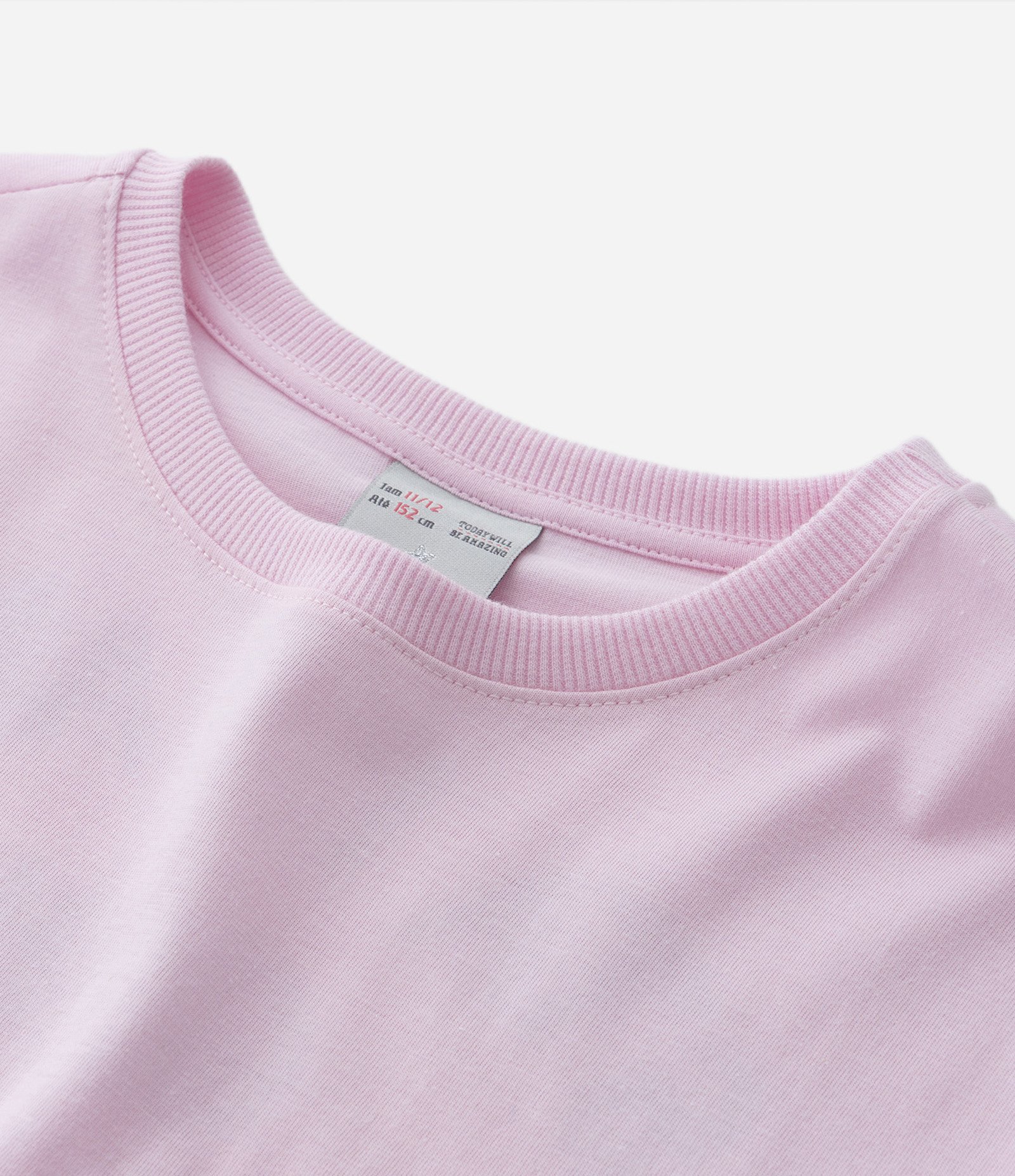 Camiseta Infantil com Estampa Frente e Costas Pasta Is Amore - Tam 5 a 14 Anos Rosa 5