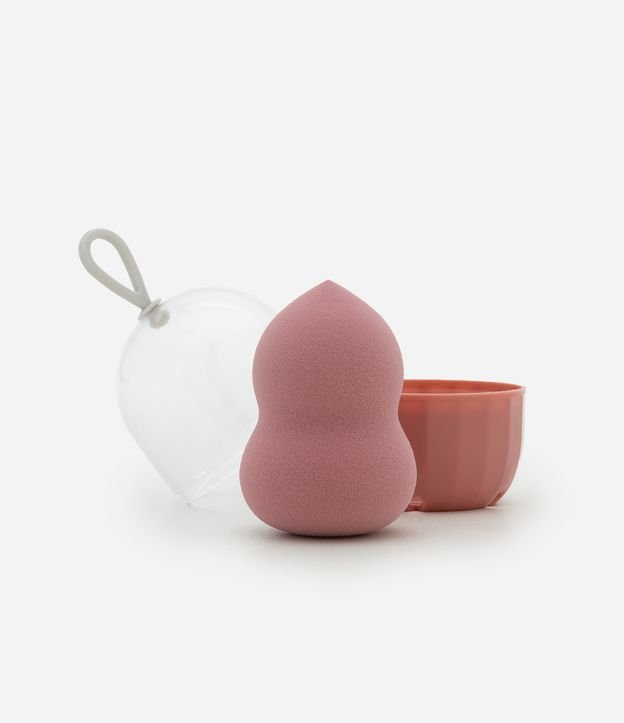 Esponja Individual com Estojo Cápsula para Maquiagem Alchemia