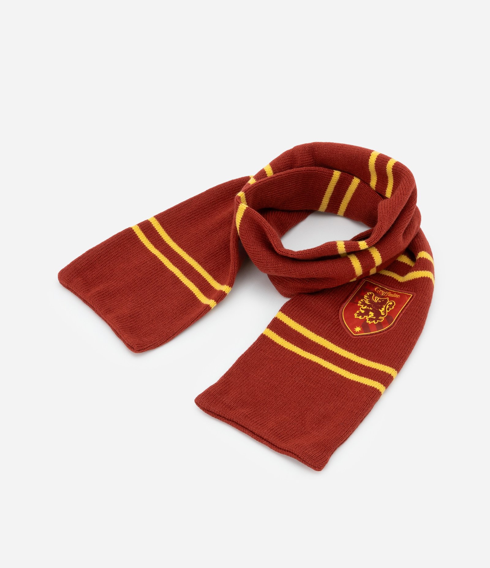 Cachecol Infantil com Bordado Grifinória Harry Potter - Tam U Vermelho 1