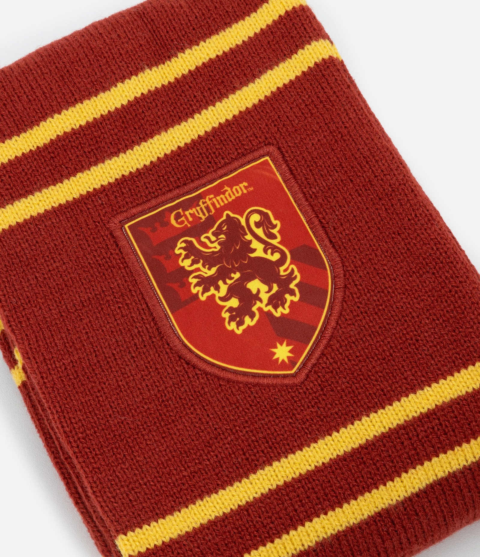 Cachecol Infantil com Bordado Grifinória Harry Potter - Tam U Vermelho 4