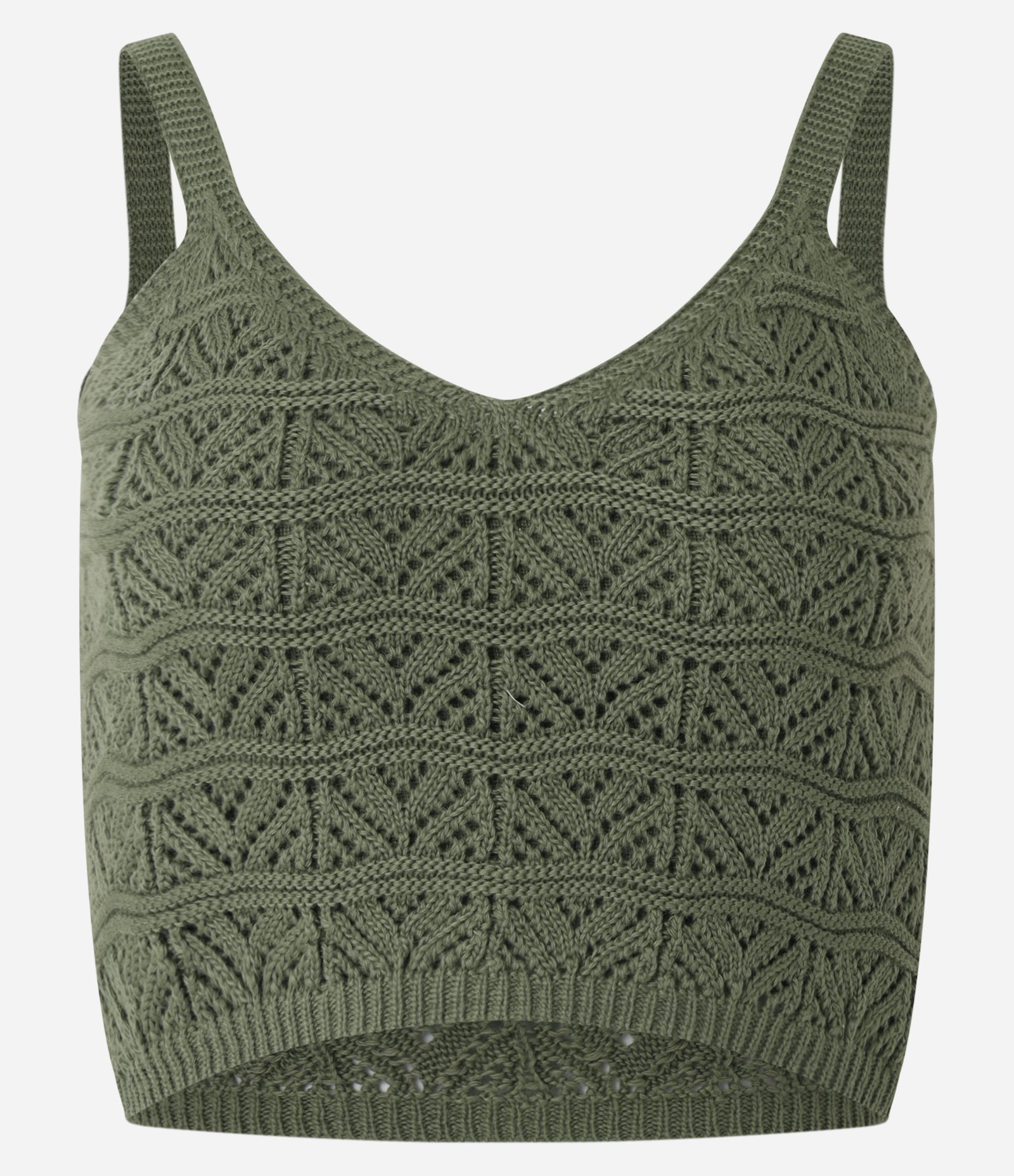 Blusa em Tricô com Ponto Detalhado Verde 5