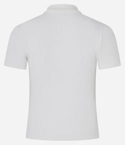 Blusa em Ribana com Gola Polo