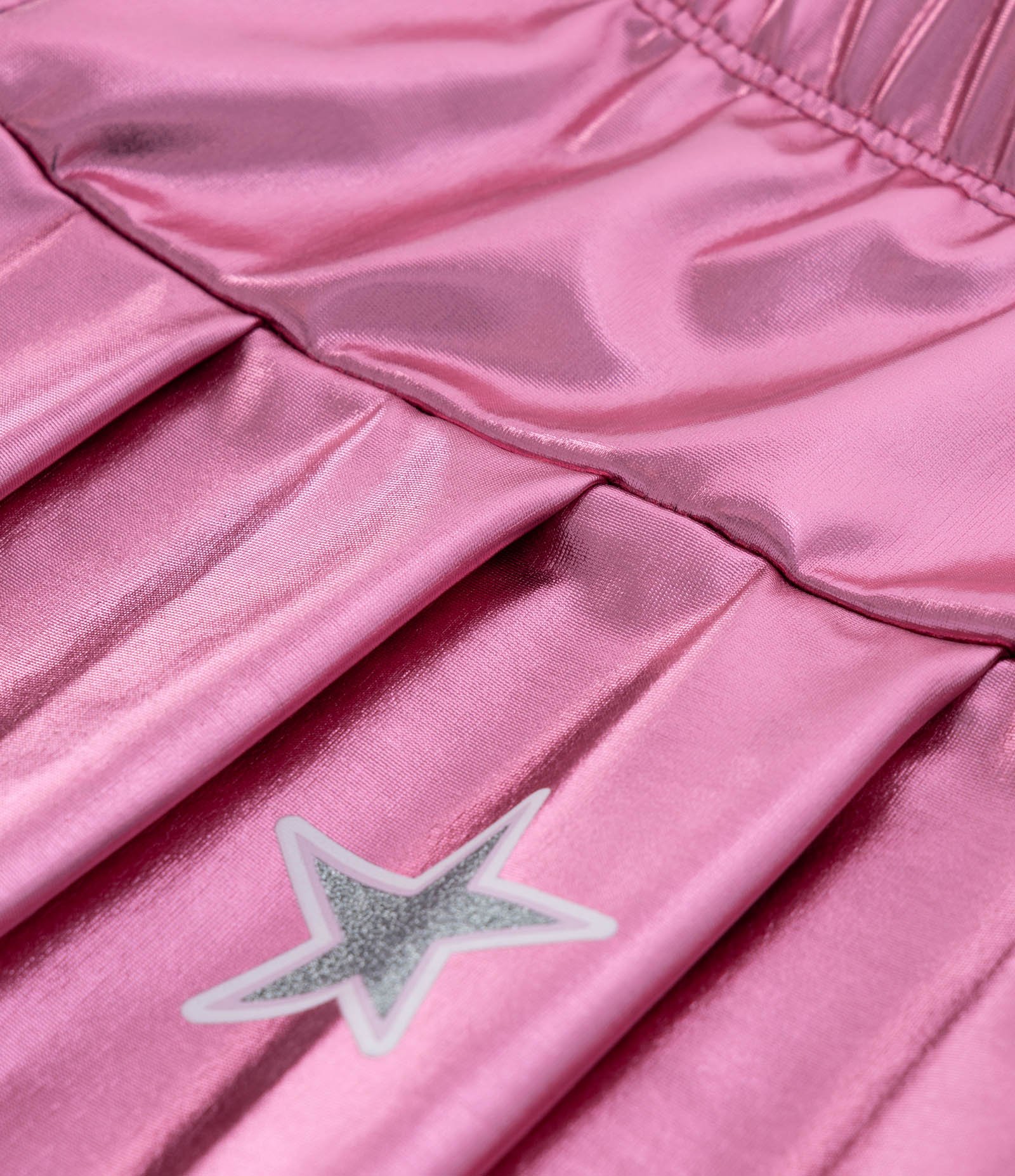Conjunto Infantil Cheerleader Girls Team - Tam 5 a 14 anos Rosa/Branco 6