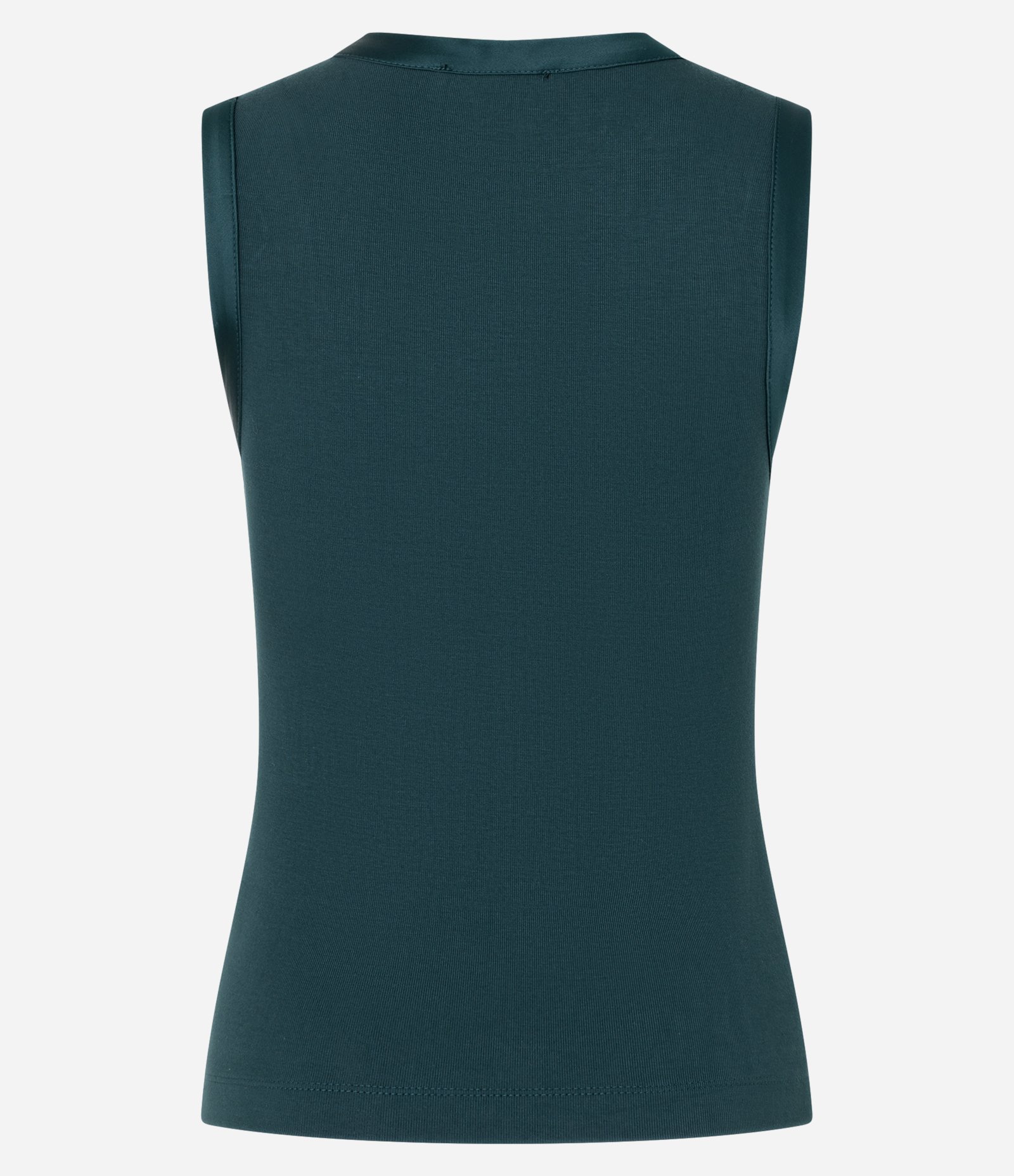 Blusa em Viscose com Cava Acetinada Verde 3