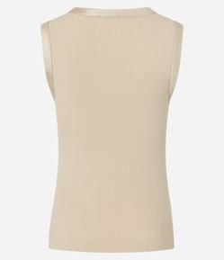 Blusa em Viscose com Cava Acetinada