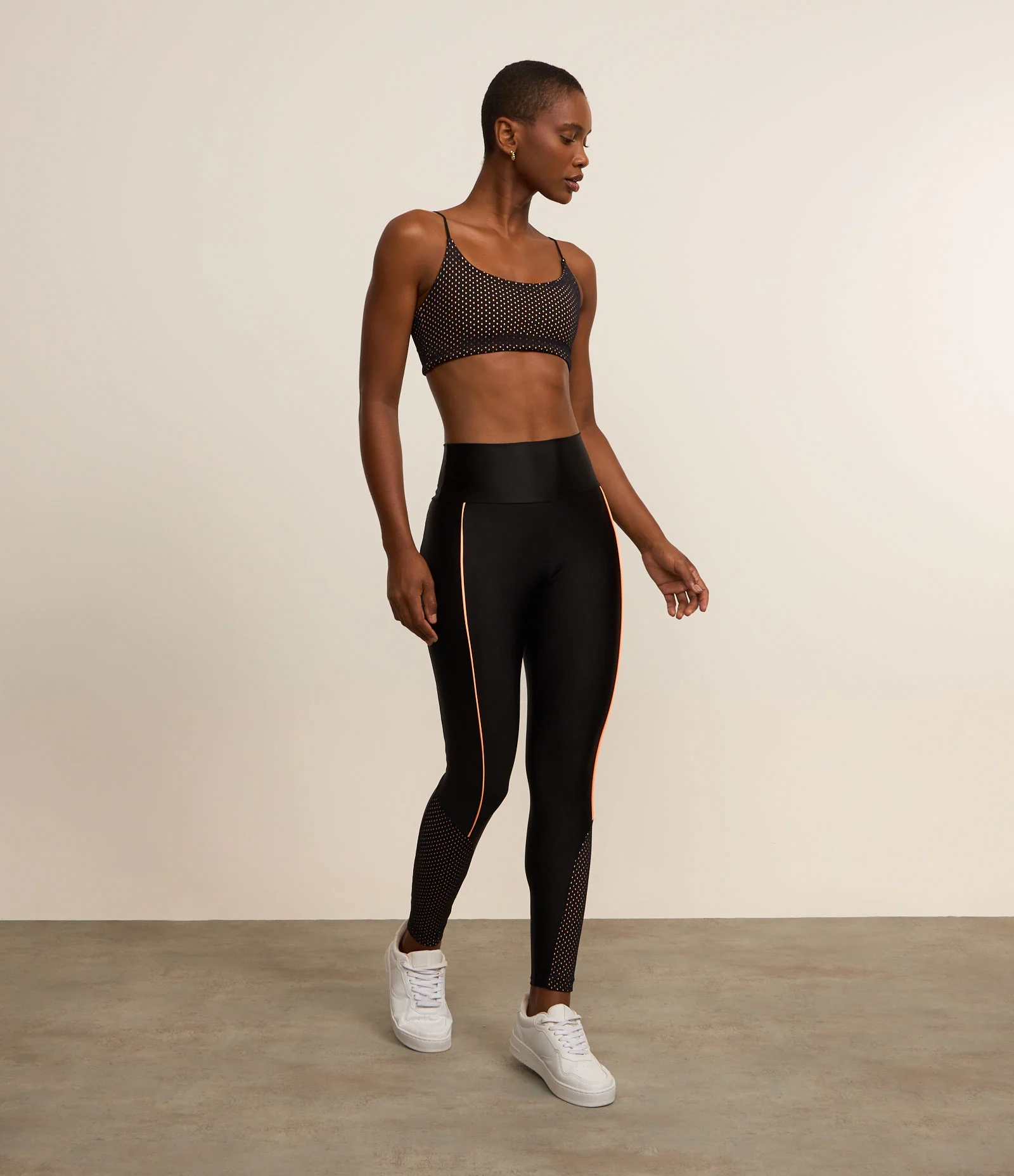 Calça Legging em Microfibra Preto 1