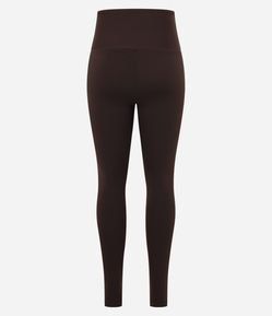 Calça Legging Esportiva em Poliamida com Cós Alto