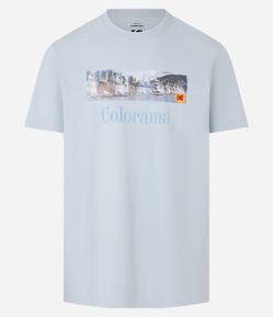 Camiseta Comfort em Algodão com Estampa Kodak Colorama