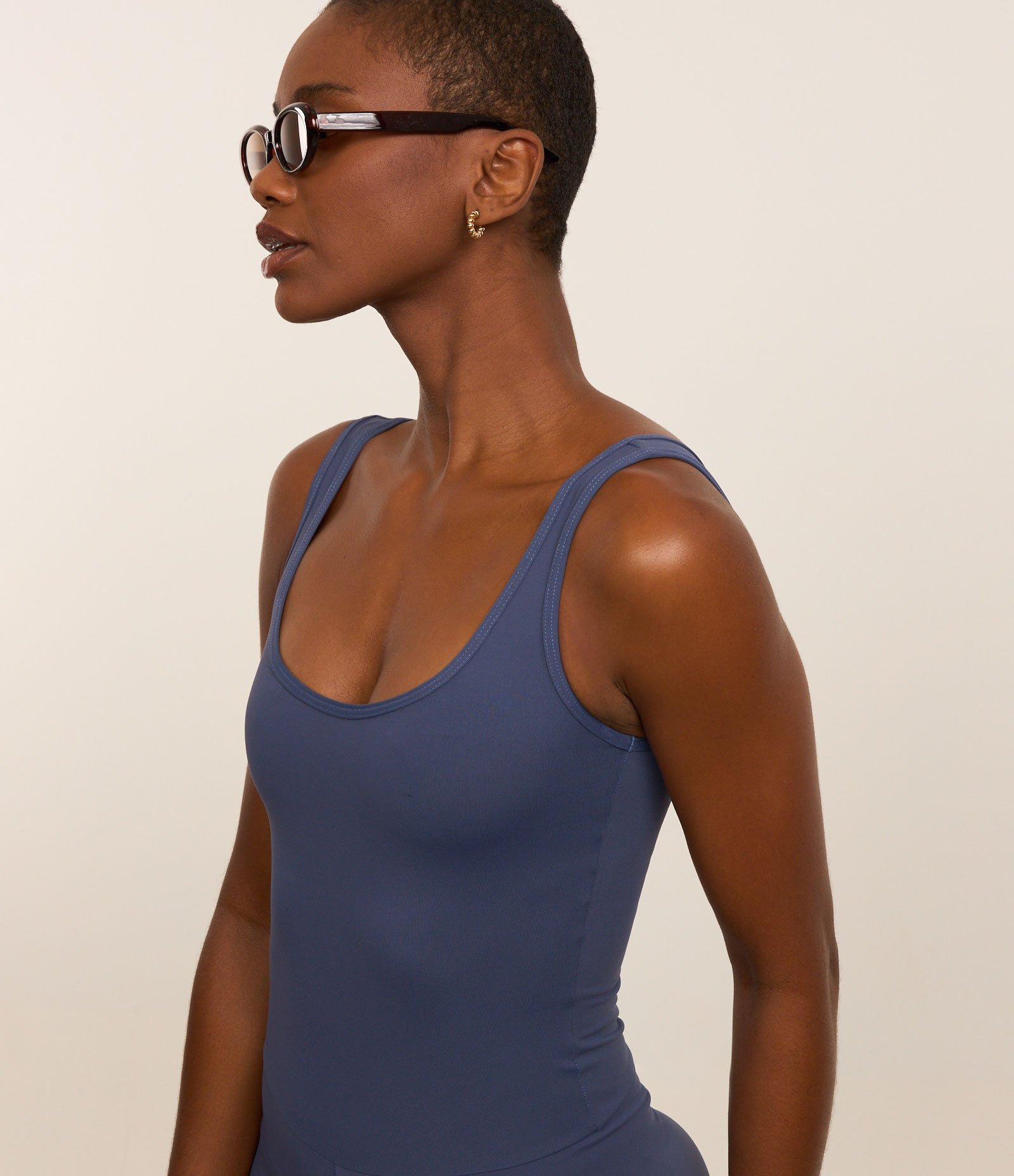 Macaquinho Esportivo em Poliamida com Alça Larga 4