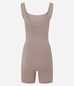 Macaquinho Esportivo em Poliamida com Alça Larga