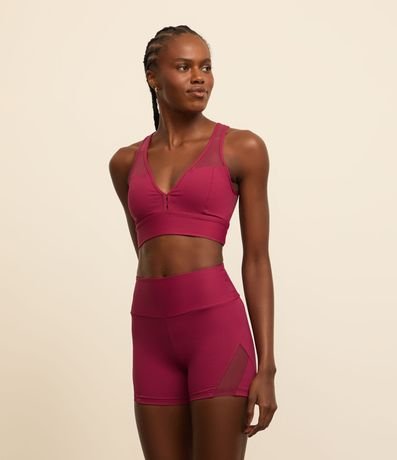 Top Esportivo em Microfibra com Bojo e decote V é boa?