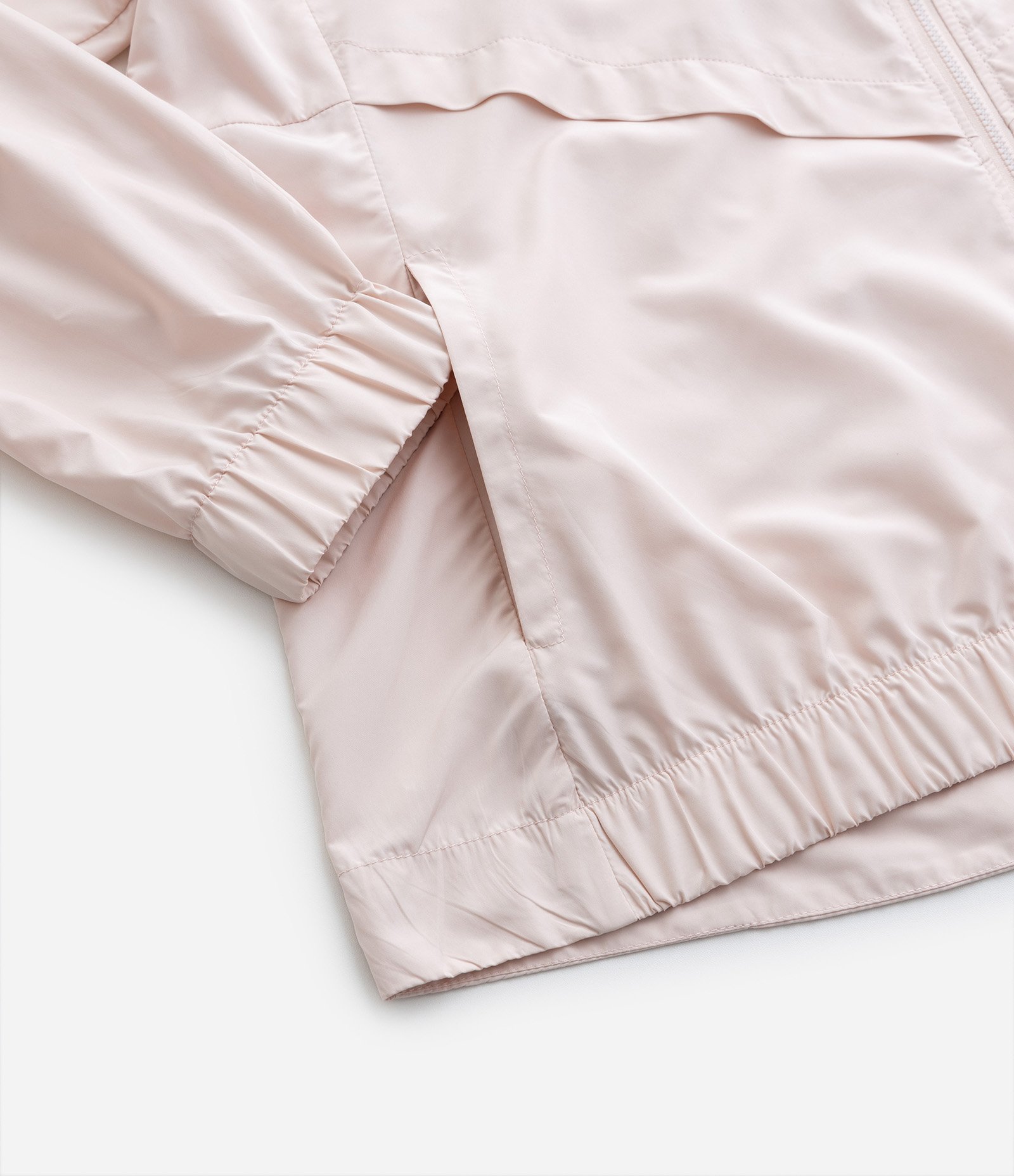 Jaqueta Corta-Vento Esportiva com Capuz Curve & Plus Size Rosa 8