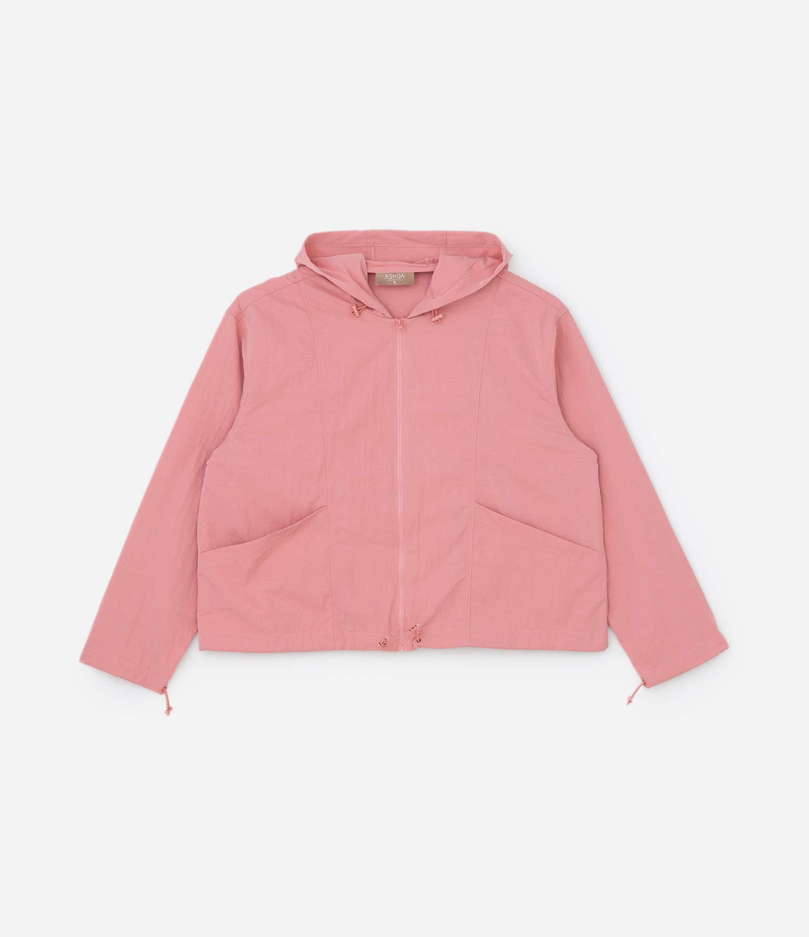 Jaqueta Parachute com Reguladores e Capuz Curve & Plus Size Rosa 6