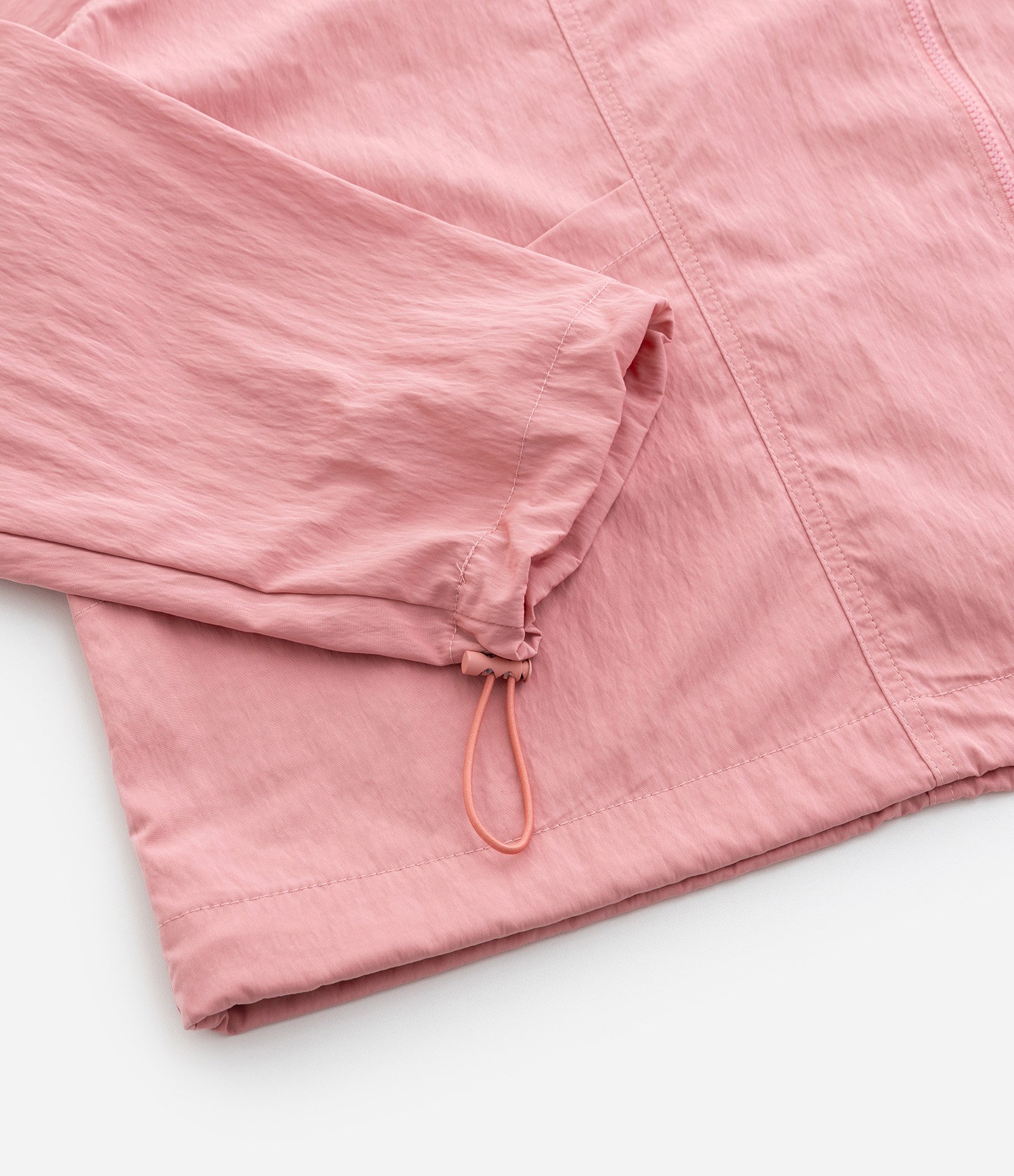 Jaqueta Parachute com Reguladores e Capuz Curve & Plus Size Rosa 9