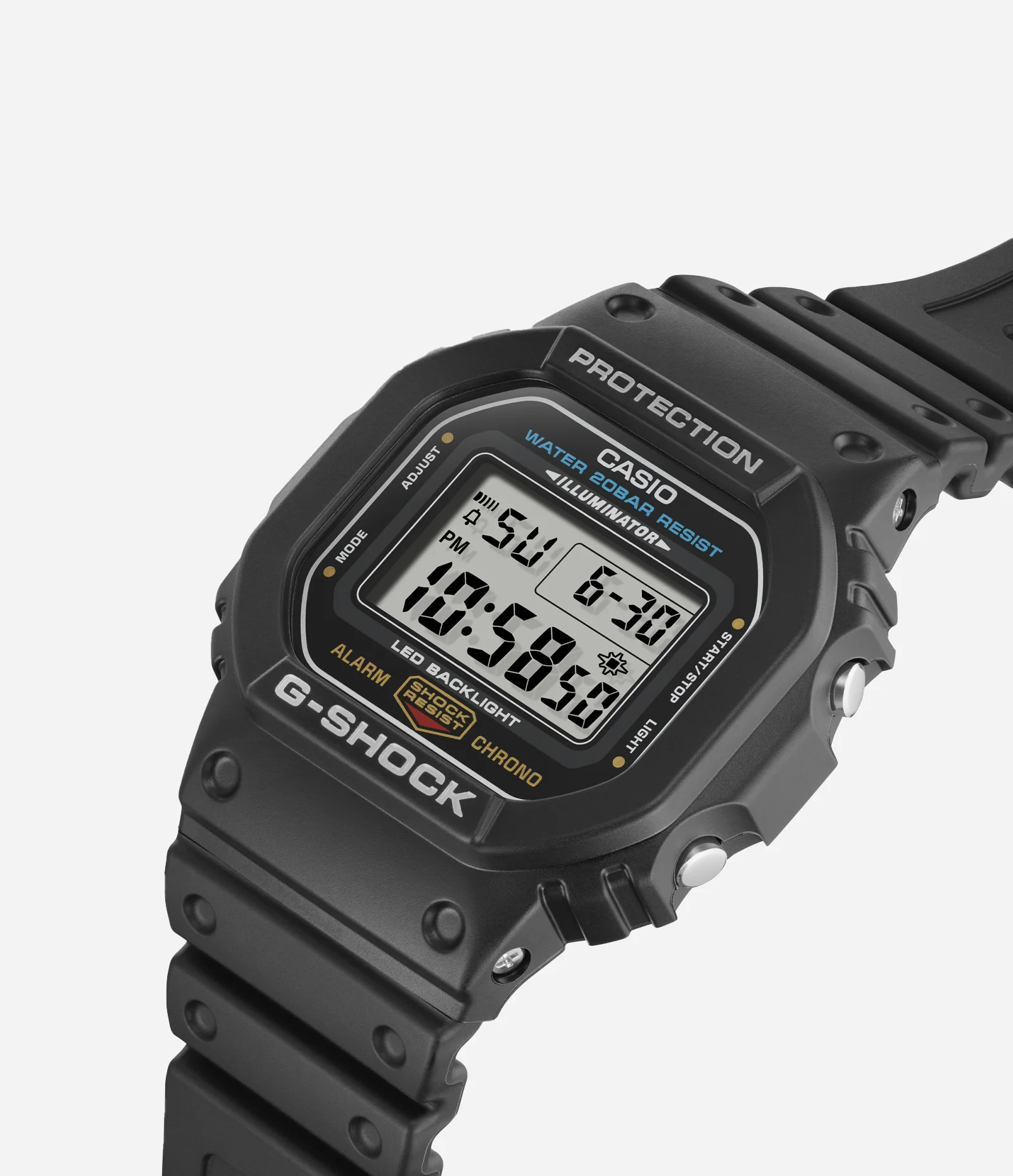 Relógio Masculino Casio Digital em Resina  DW5600UE1DR PRETO 2