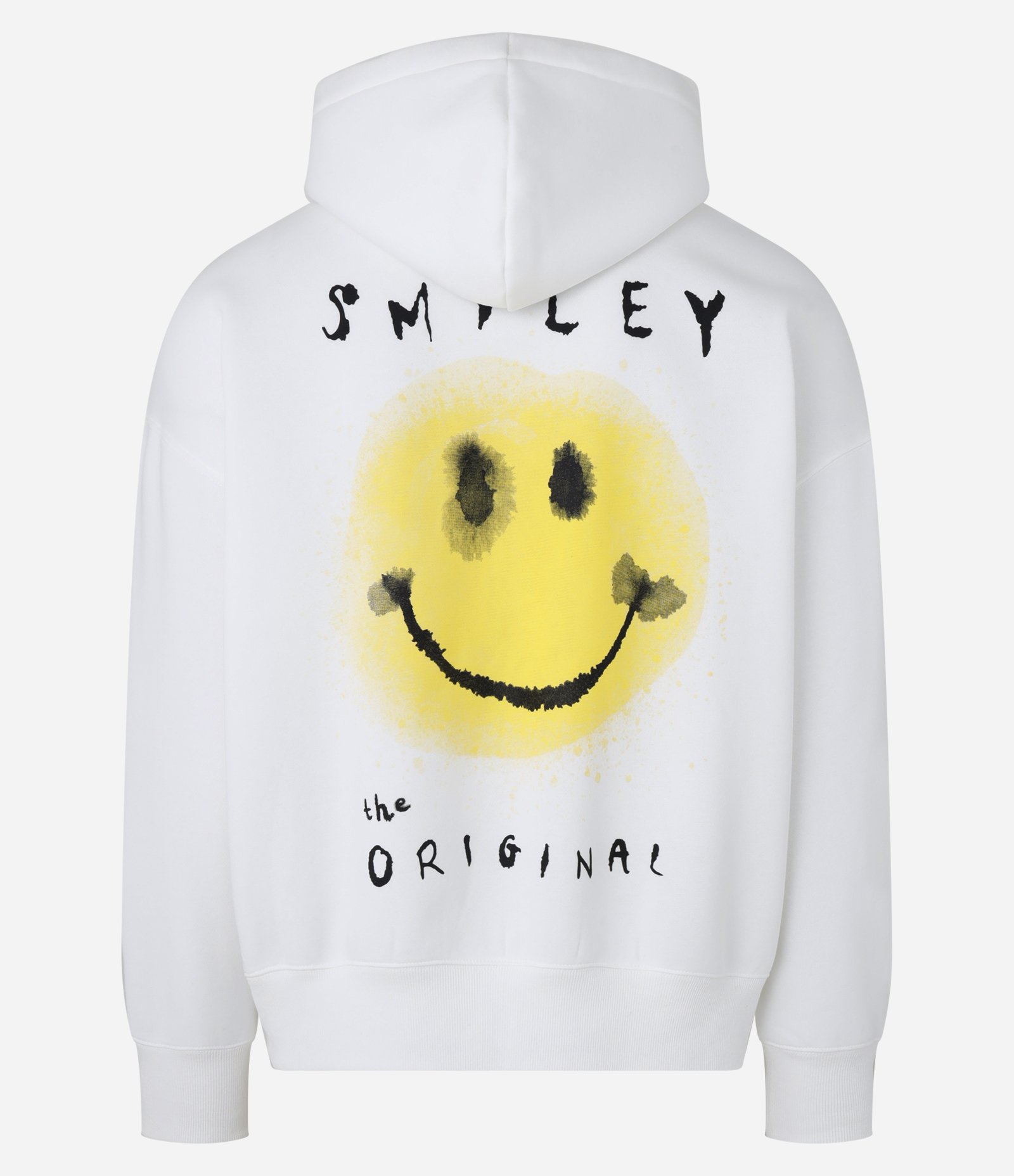 Blusão Boxy em Algodão com Estampa Smile Branco 2