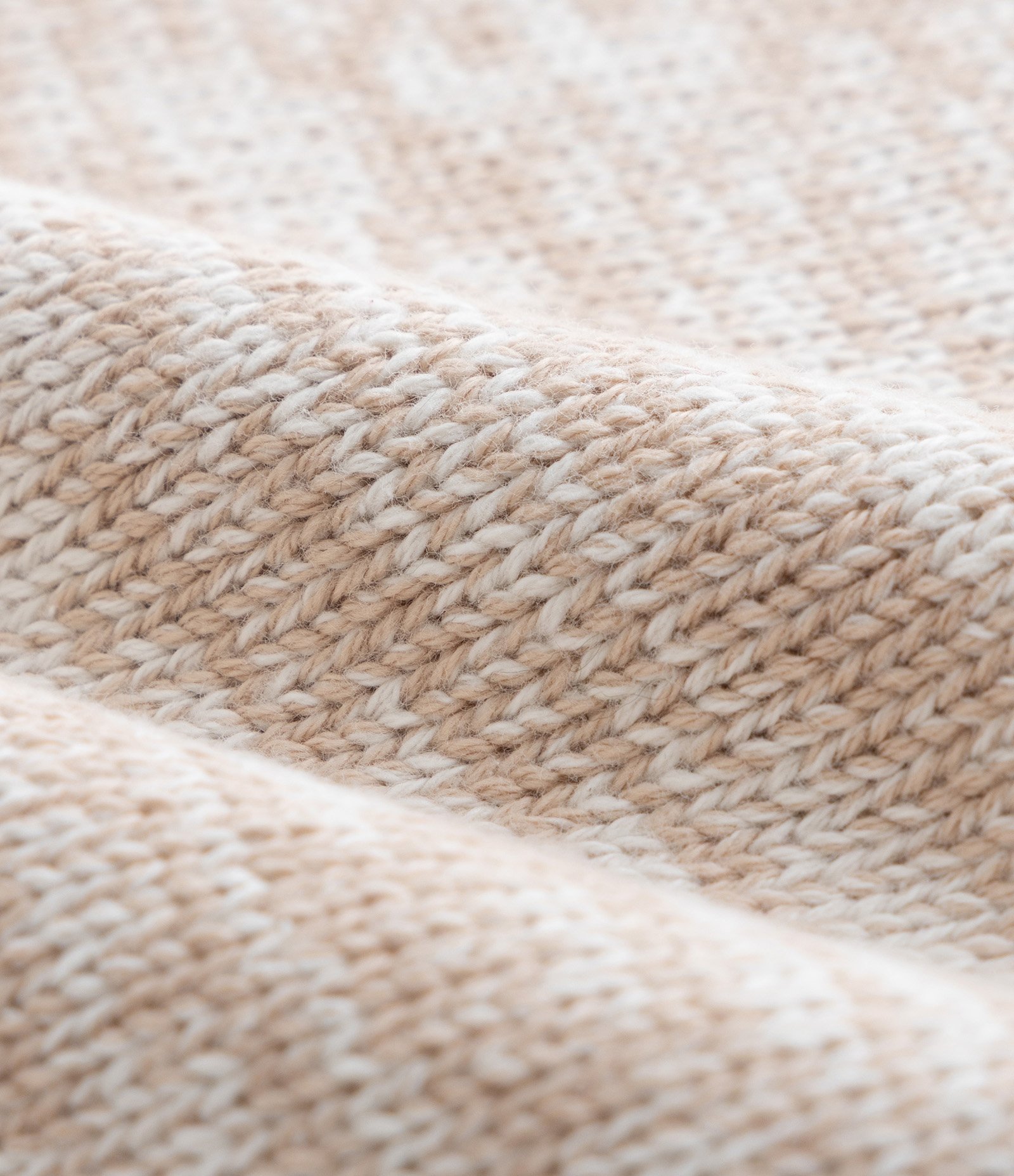 Casaco Infantil em Efeito Tricô Pesado com Bordado de Urso – Tam 0 a 18 Meses Bege Mesclado 3