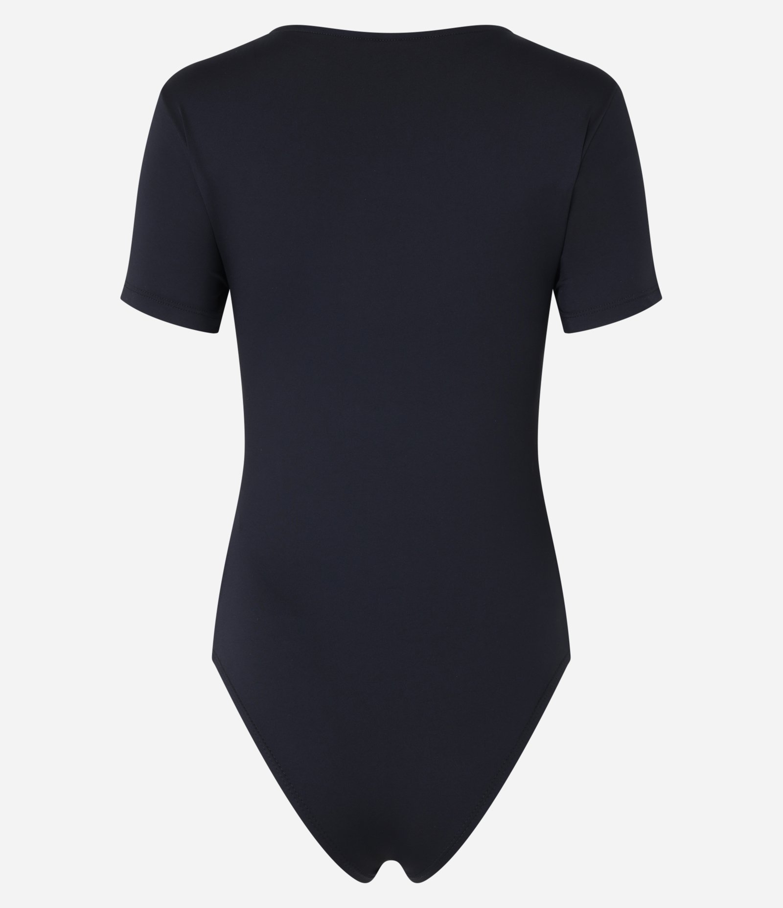 Body em Microfibra com Decote Quadrado Preto 7