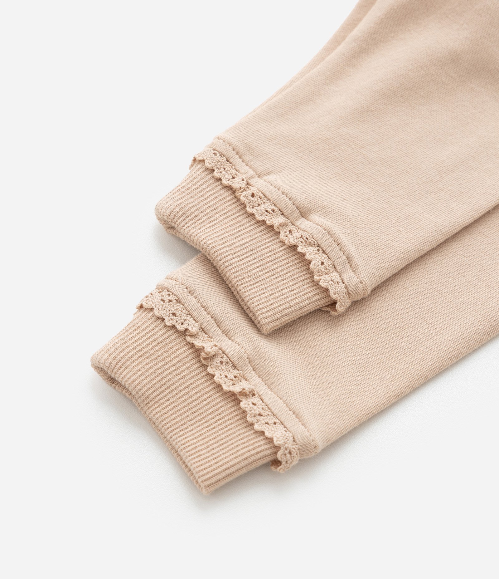 Calça Infantil com Cós Virado e Laço Aplicado - Tam RN a 18 Meses 4