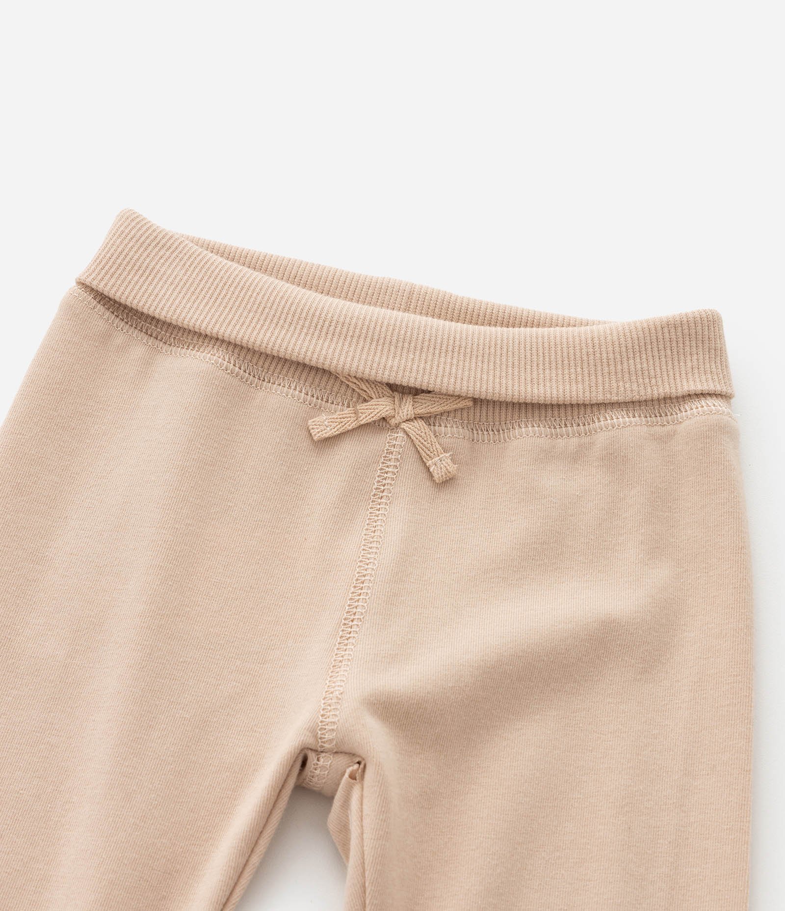 Calça Infantil com Cós Virado e Laço Aplicado - Tam RN a 18 Meses 5