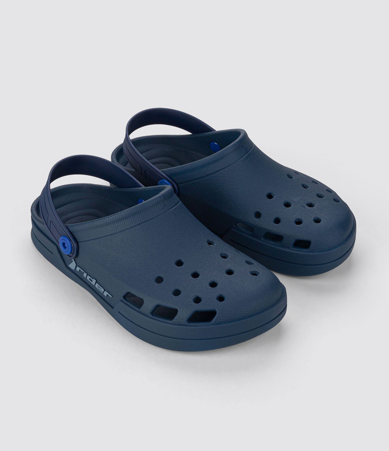 Sandália Babuche em PVC Rider Azul Escuro 3