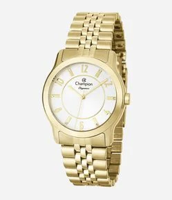 Kit Relógio Analógio Feminino Champion