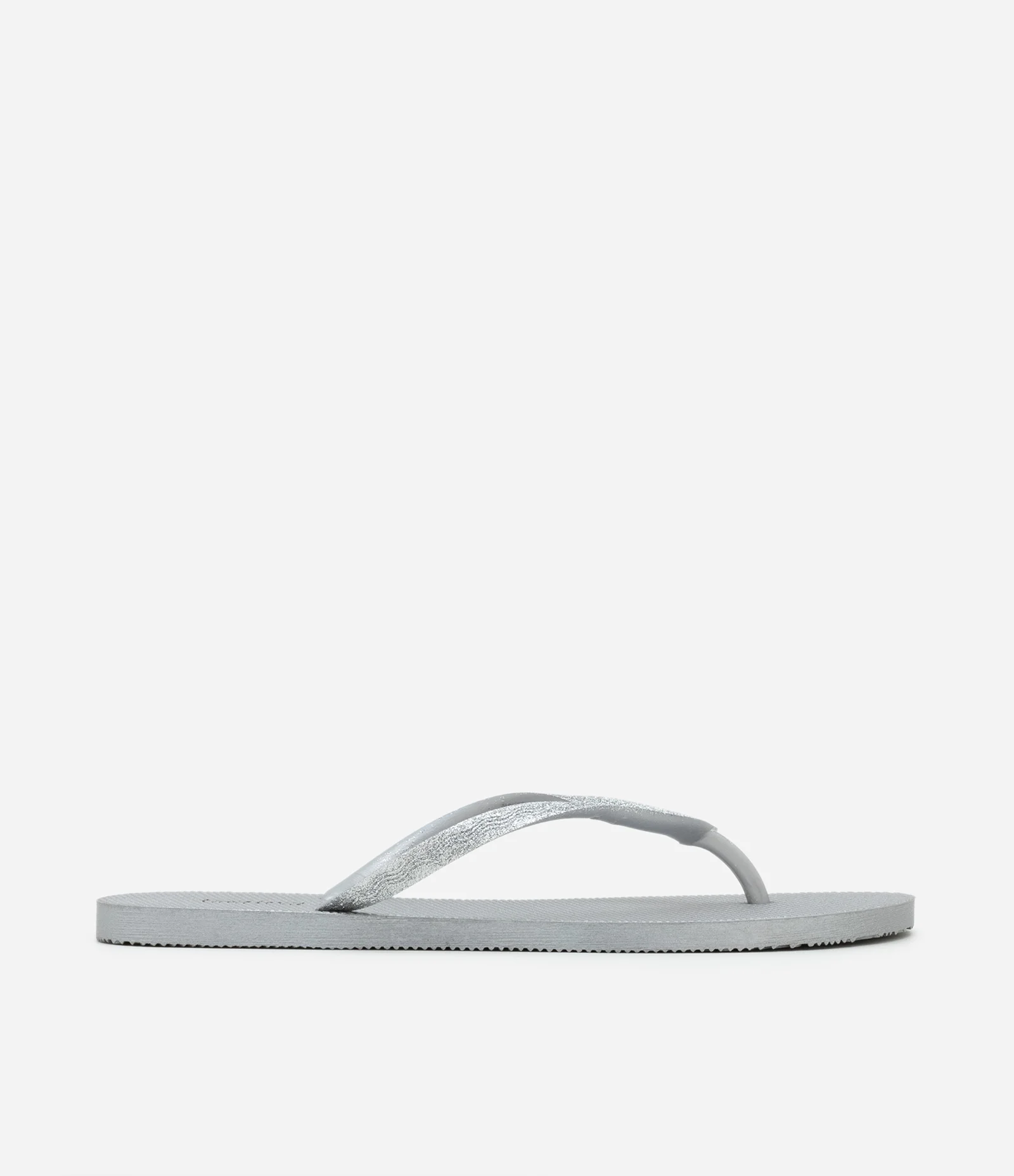 Chinelo Slim com Tiras Finas Metalizado Beira Rio Prata 1